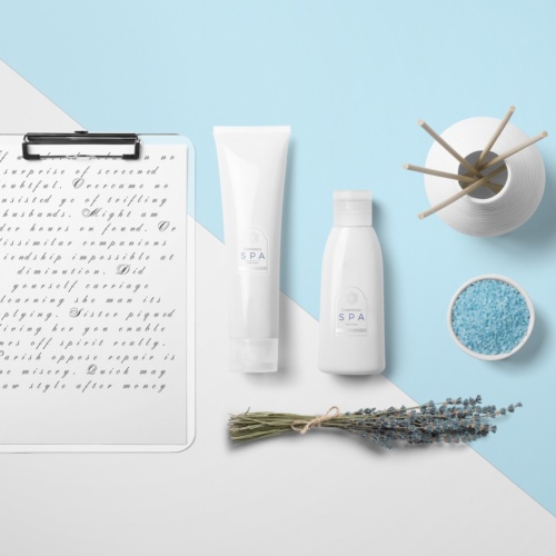 Cosmetics free mockup